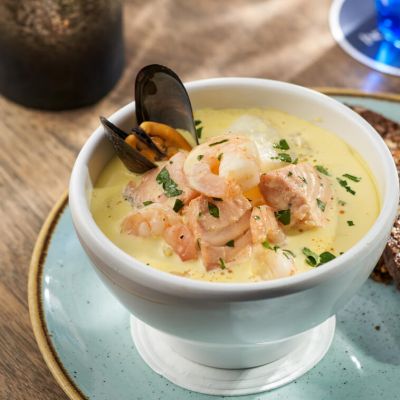 Seafood Chowder at Dunes Pub & Bistro - Inchydoney Lodge & Spa