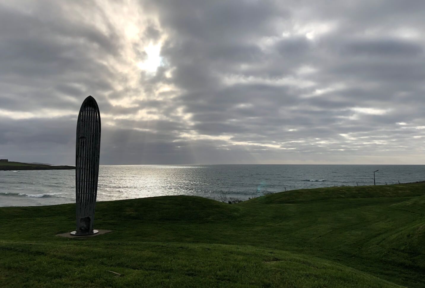 Inchydoney Sunrise with Surfboard